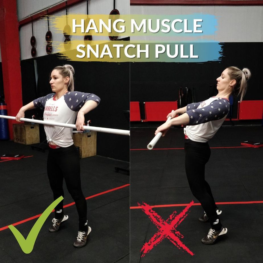 Hang Muscle Snatch Pull